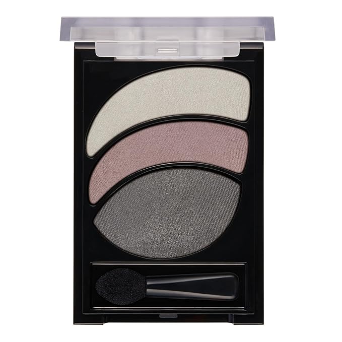 Almay Shadow Trio Palette, Longlasting Smoky Eyeshadow Makeup, Three Shades, Hypoallergenic, 040 Lavender Haze, 0.087 oz