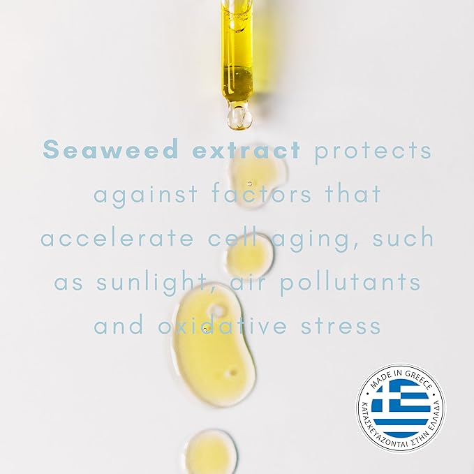 AgeDelay Multi-Vitamin Night Facial Oil - Intensive Skin Tightening Oil & Moisturizer - Nourishes Protects & Rejuvenates - Antioxidant Serum w/Vitamin E, Omega 3,6,9 & Seaweed - 30ml