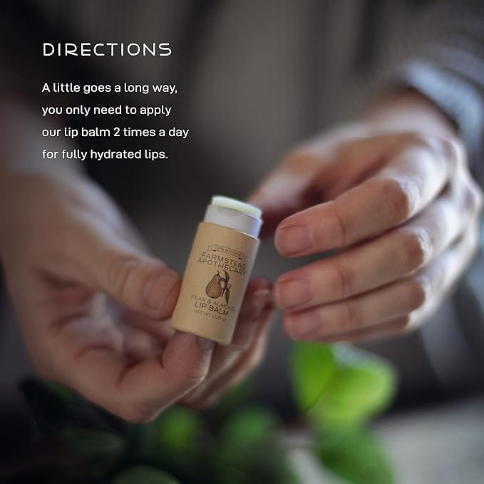 Farmstead Apothecary 100% Natural Lip Balm 0.2oz