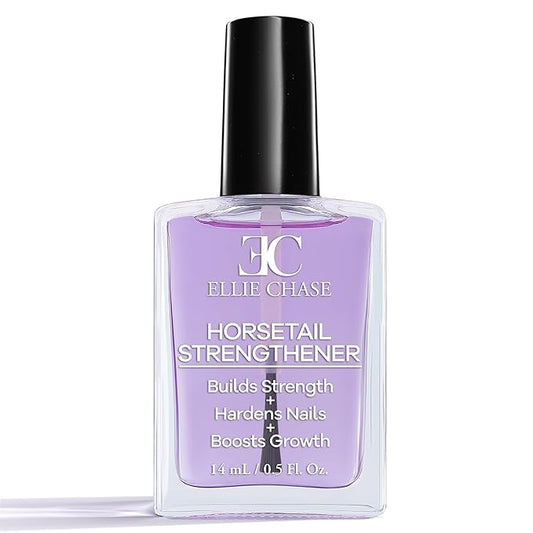 Horsetail Nail Strengthener, Growth, Hardener, Repair Treatment Polish 0.5 OZ/Help Splits, Breaks, Thin, Weak, Chipped, Damaged, Cracked, Peeling Nails/Grow Strong Hard Thicker Nails