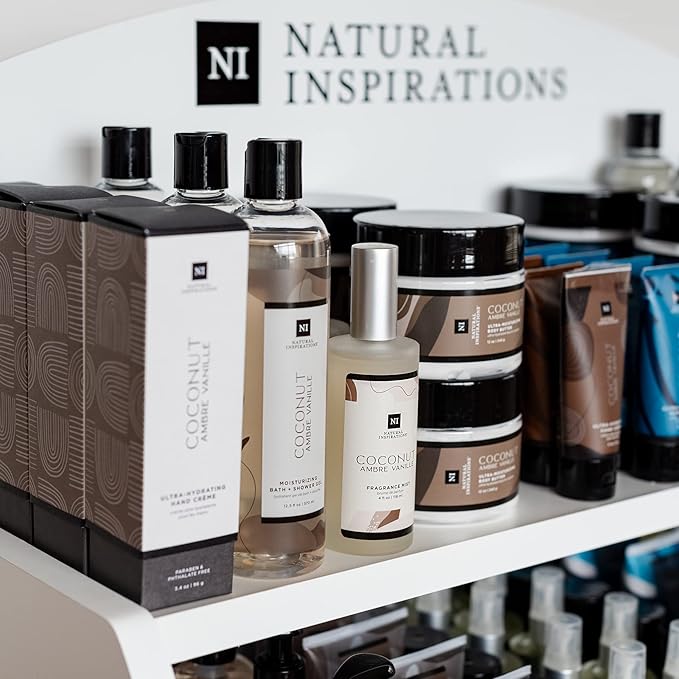 Natural Inspirations Coconut Ambre Vanille Nourishing Hand + Body Lotion 12oz