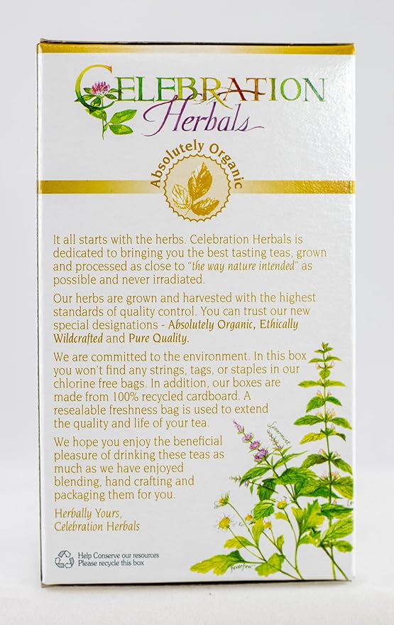 CELEBRATION HERBALS Uva Ursi Tea Organic 24 Bag, 0.02 Pound