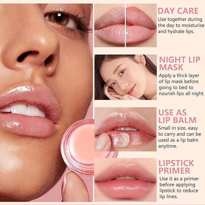 4 PCS Bee Lip Balm Honey