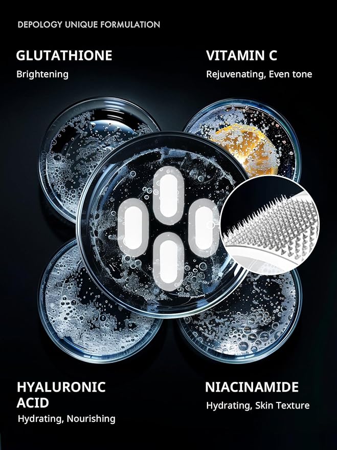 Depology serum-infused micro dart patches