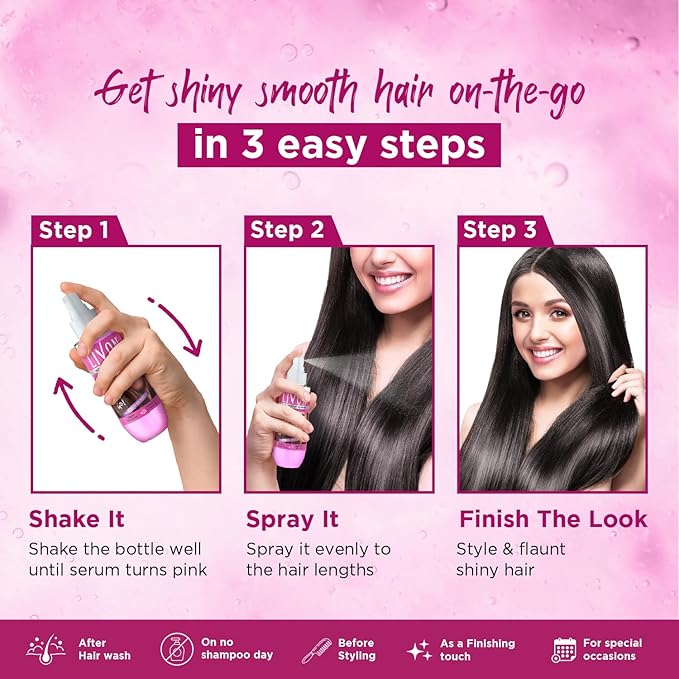 Livon Shake and Spray Hair Serum, 100ml
