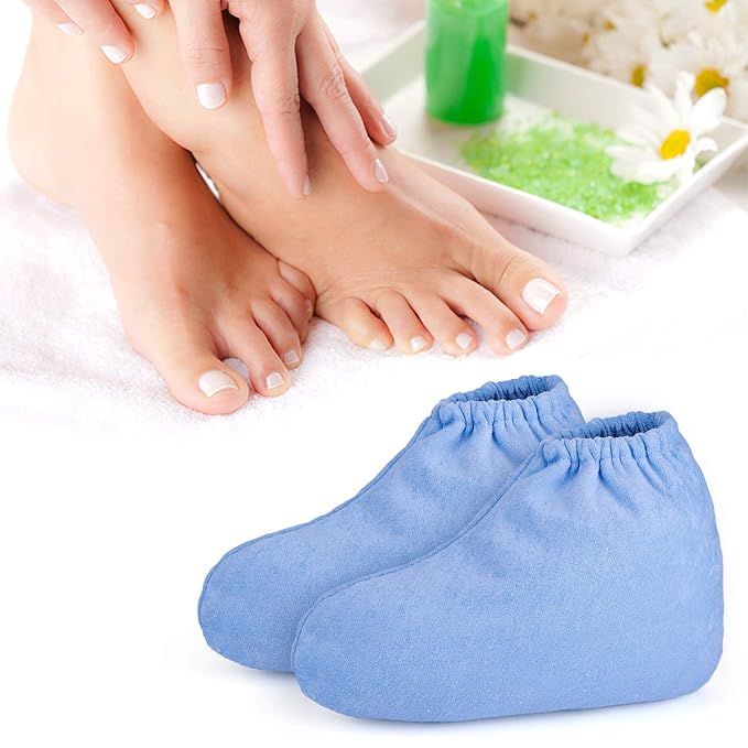 Paraffin Wax Bath Foot Liners, Segbeauty Larger Paraffin Heated SPA Booties, Paraffin Wax Refill Feet Cover Bags for Hot Wax thera-py Bath Thermal treat-ment SPA Wax Warmer Paraffin Wax Machine