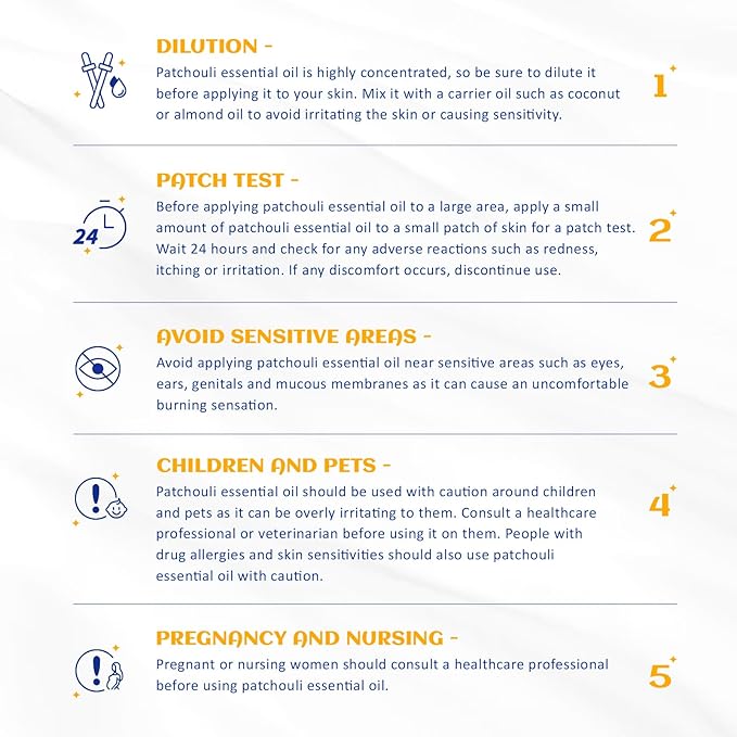 HIQILI Patchouli Essential Oil Organic, 100% Pure, for Diffuser, Homemade Perfume, Skin Care, Aromatherapy, Gift for Hippie Friend-30ML