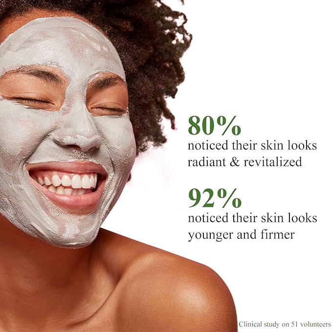 Kleem Organics Facial Face Masks: Anti Aging Face Mask | Moisturizing & Detox Face Mask | Nourishing & Soothing Face Mask. 3 Pack