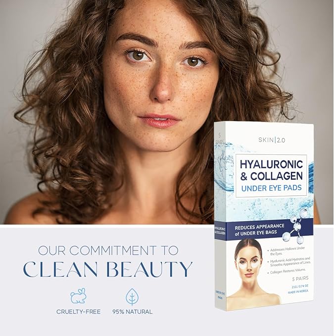 Hyaluronic acid and collagen under