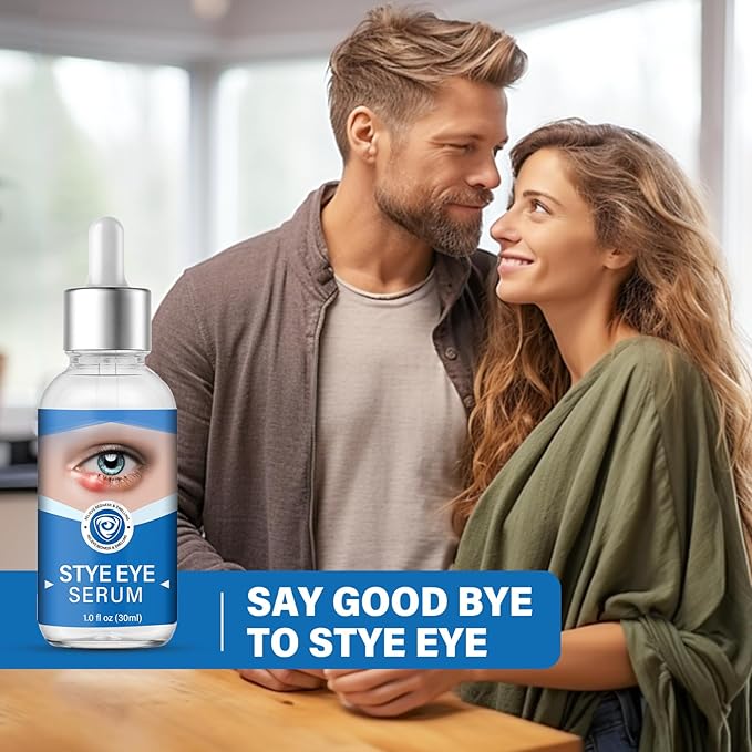 Stye Eye Treatment, Gently Cleanses Lashes and Eyes, Restore Healthier Eye Skin, 30 ml