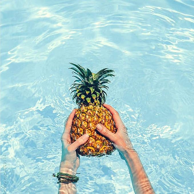 PURE FIJI Body Lotion Hydrating - Moisturizing Lotion for Dry Skin with Coconut Milk and Vitamin E, Organic Body Lotion For Women and Men, Pineapple Scent, 12 oz