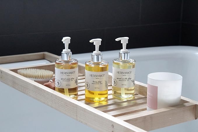 Passion Fruit Massage Oil, Non-Sticky Plant-Based Oil Blend That Leaves Skin Smooth and Soft Made with Real Maracuja Oil