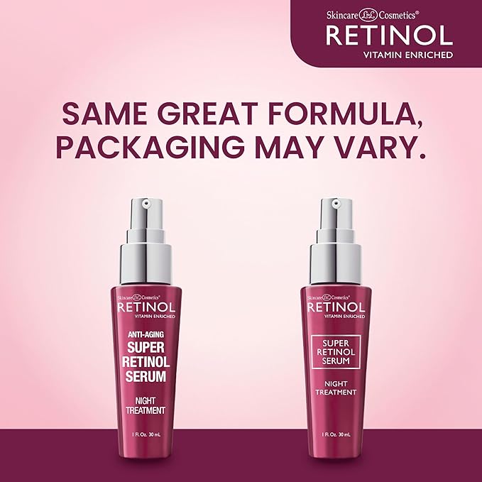 Retinol 6X Super Retinol Serum – Unique, Intensive Formula Accelerates Skin Renewal While You Sleep – Targets Fine Lines, Wrinkles, Dark Spots, Pores & Blemishes to Restore Beautiful, Glowing Skin