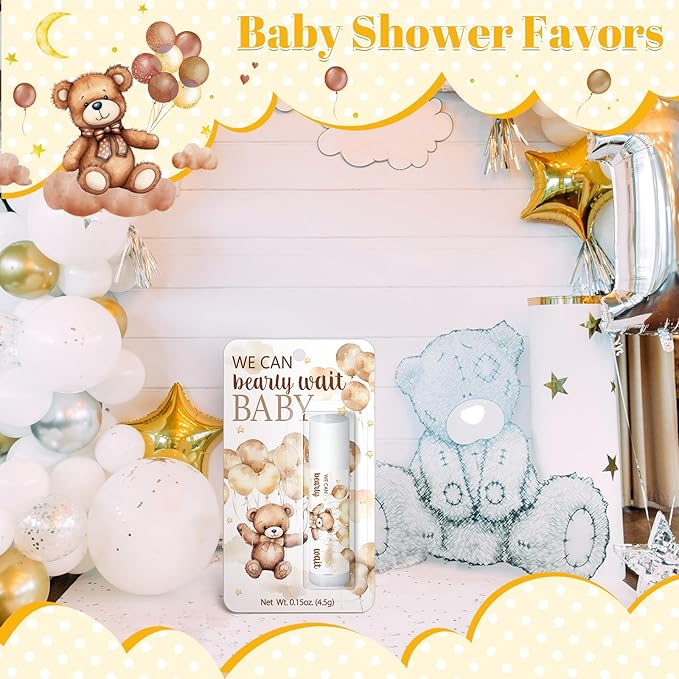 30 Pack Bear Baby Shower Party Bags