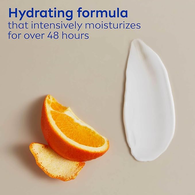 NIVEA Nourishing Skin Firming Body Lotion with Q10 and Vitamin C, Dry Skin Lotion, Body Moisturizer, 16.9 Fl Oz Pump Bottle