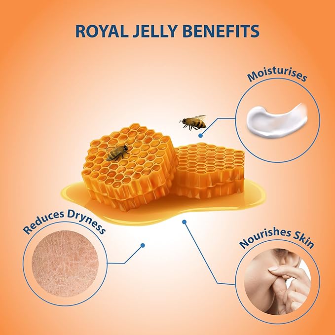 Lovercare Goat Milk Body Lotion for Dry Skin Royal Jelly & Honey 27.05oz (800ml) - Pack of 2…