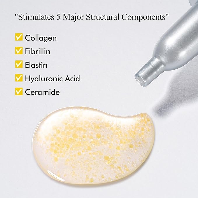 MADECA DERMA Vita Brightening Microbiome Ampoule – Brightening with Vitamins C & E, Hyaluronic Acid & Antioxidants, Korean Skincare for Radiant, Even Tone & Dark Spot Care (0.23 fl oz x 5 Bottles)