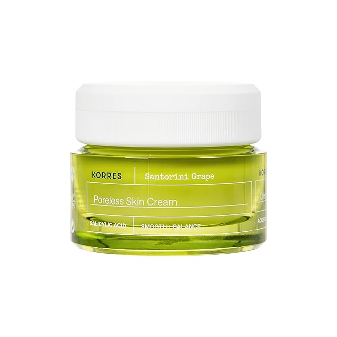 KORRES Santorini Grape Poreless Skin Power Duo - Cream & Velvet Skin Drink, 2 Piece Set
