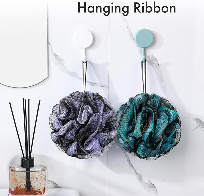 Amazerbath charcoal loofah sponge, shower