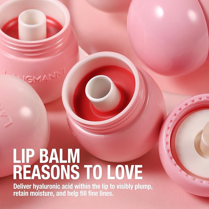 Glow Lip Balm Plumping Moisturizing Lip Orange)