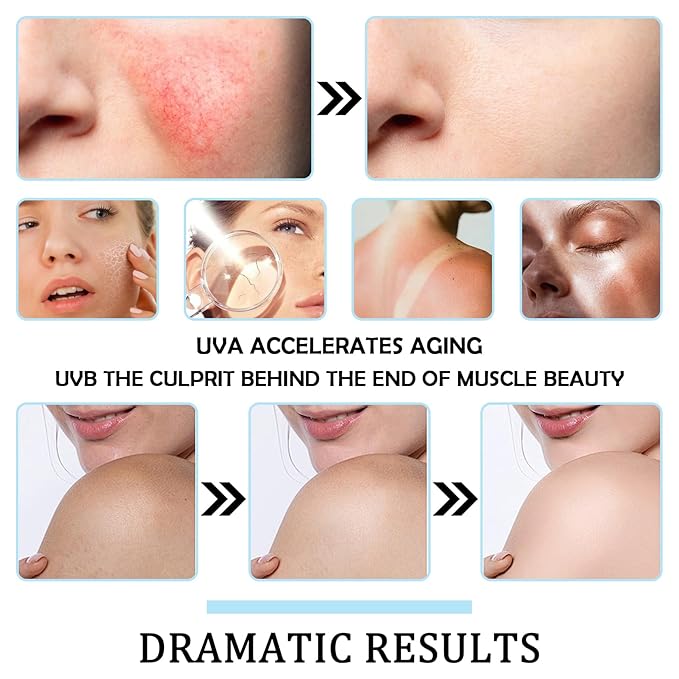 Daily SPF 50+ PA++++ Face Sunscreen Moisturizer,Hydrating Non-greasy Sunscreen for Face,No White Cast,Lightweight Sunscreen Cream,Gentle Tinted Facial Moisturizer for All Skin Types