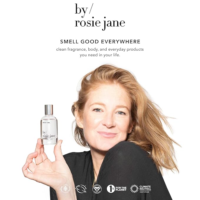 By Rosie Jane Calm Down Everyday Body Oil - Calming Lavender, Chamomile & Neroli Scented Body Oil with Coconut Oil, Olive Oil & Rosehip Seed Oil to Hydrate and Nourish Skin (5 fl oz)