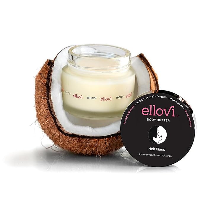 Lux Duo Noir Blanc Bundle | 100% All-Natural Body Butter & Perfume Set | Sandalwood, Bergamot & Violet Leaf | Unisex | Made With Just 6 Vegan Ingredients