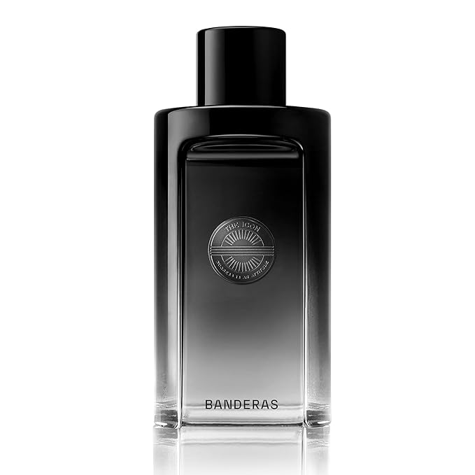 Antonio Banderas Bandera Perfumes - The Icon - Eau de Parfum for Men - Long Lasting - Virile, Elegant, Trendy and Sexy Scent - Wood, Amber, and Sandalwood Notes - Ideal for Special Events - 6.8 Fl Oz