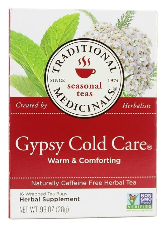 TRADITIONAL MEDICINALS TEAS Gypsy Cold Care Tea 16 Bag