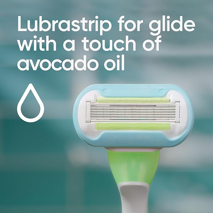 Gillette Venus Extra Smooth Green Disposable Women's Razors - 2 Count (Pack of 2)