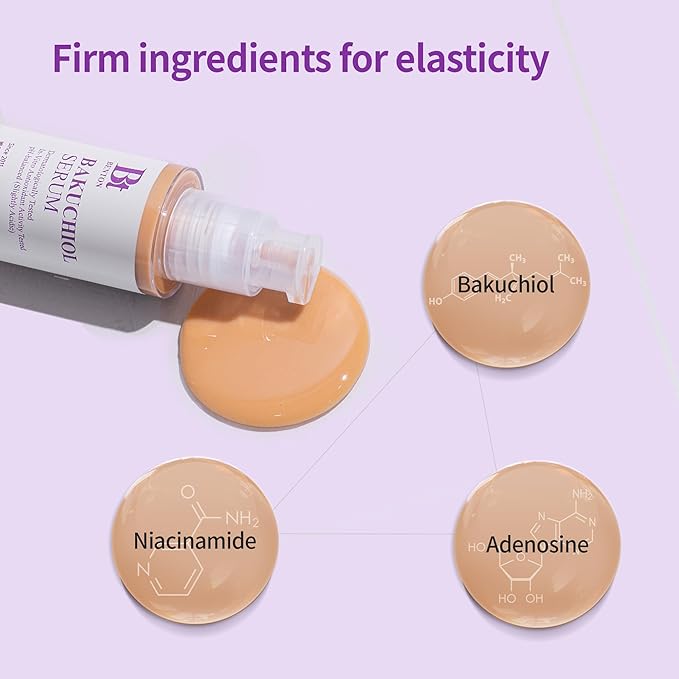 BENTON Bakuchiol Serum - Nourishing Serum for Face with Bakuchiol Retinol Alternative - Improve Elasticity and Control Photoaging - Serum for Sensitive Skin, 1.18 fl.oz.