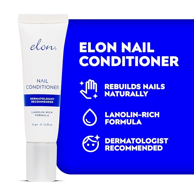 Elon Essentials Kit for Nail Health – Nail Care Kit w/Elon Nail Conditioner, Cuticle Oil & Matrix Plus 3000 Biotin Supplement – Repair, Strengthening & Moisturizing