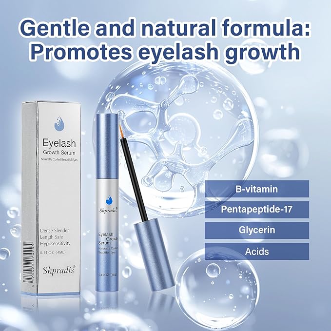 Advanced Lash Serum 4ml Eyelash Serum Lash Growth Rapid,Fuller And Thicker Vegan Lash Enhancing Treatment