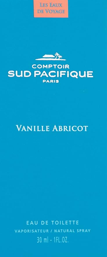 Comptoir Sud Pacifique Vanille Abricot Eau de Toilette Spray, 1 Fl Oz