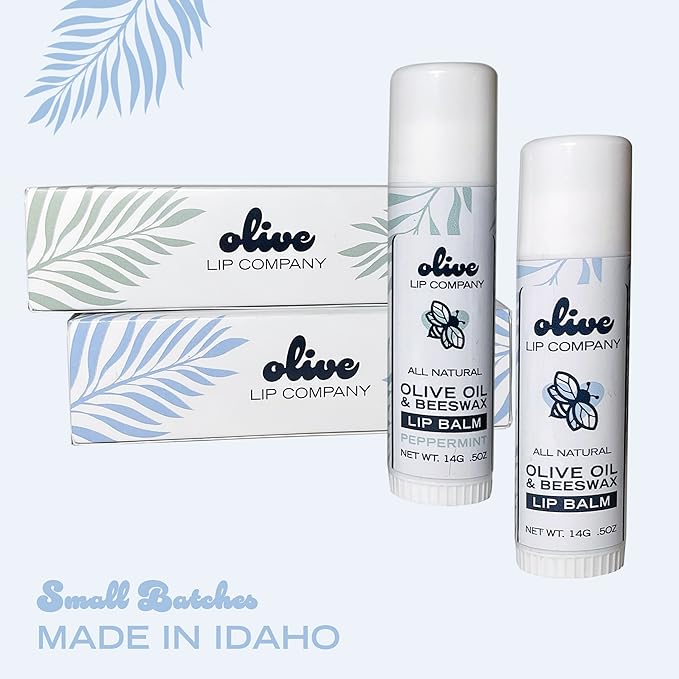 Hydrating Olive Oil and Peppermint Lip Lips