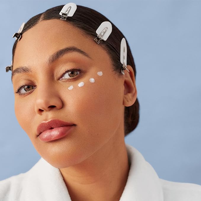 SWEET JULY SKIN Coffee Fix Peptide Eye Cream, Jamaican Blue Mountain Coffee, Peptides, Squalane, Hyaluronic Acid, Depuff and Blur, Clean, Fragrance Free, 0.5 Fl. oz