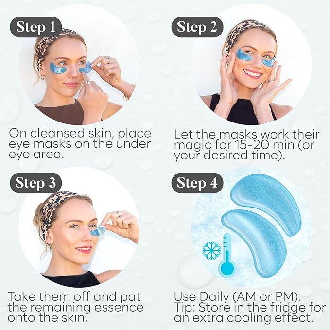 Hyaluronic acid eye patches (30