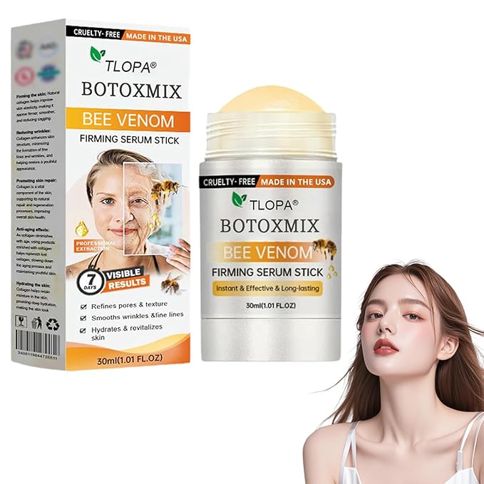 Botox Bee Venom Firming Serum Stick, Advanced Firming & Wrinkle-Reducing Cream, Bee Venom Wrinkle Remover Cream, Bee Venom Firming Serum Stick, Hydrates & Nourishes Skin (1PC)