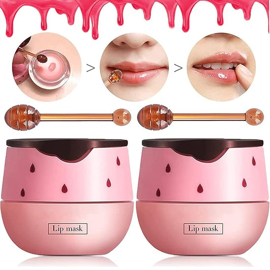 2 Pack Strawberry Lip Mask Strawberry Exfoliator