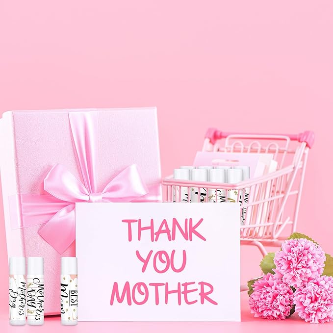 Dunzy 50 Pcs Mother's Day Lip Gifts