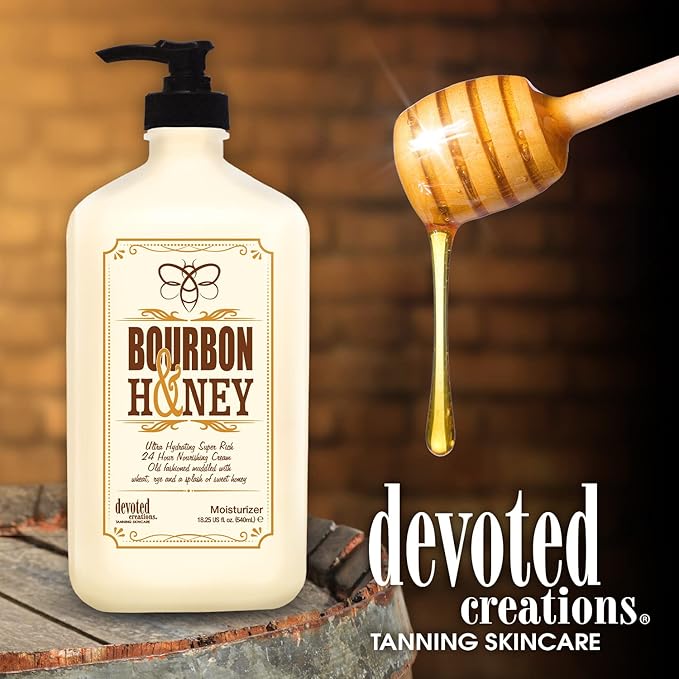 Devoted Creations Bourbon & Honey Moisturizer 18.25 oz