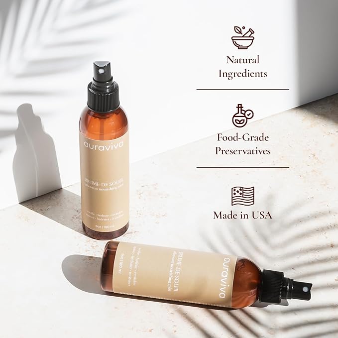 Brume De Soleil┃After Sun Nourishing Mist - Post Tan Essential, After Sun Relief, Beach Essential – Made in USA