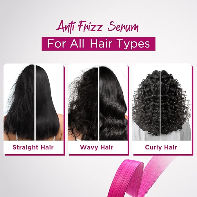 Livon Hair Serum for Men & Women | Frizz-free, stronger and shinier hair | Sulphate & Paraben free| For All Hair Types | Enriched with Argan Oil & Vitamin E | 3.3 Fl.Oz | Pack of 2