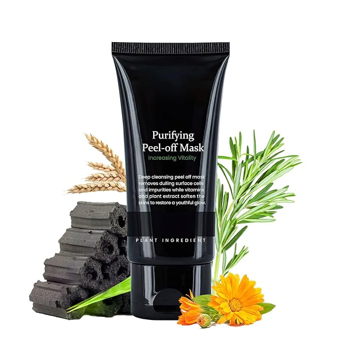 Blackhead Remover Mask - Charcoal Peel Off Nose Blackhead Remover, Pore Remover, Deep Cleansing for Face Nose Blackhead Pores Acne for All Skin Types