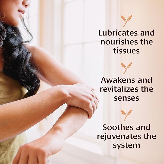 Banyan Botanicals Daily Massage Oil – Organic Ayurvedic Massage Oil – Balancing and Grounding Massage Oil with Organic Ashwagandha & Organic Shatavari – 2 oz – Non GMO Sustainably Sourced Abhyanga Oil