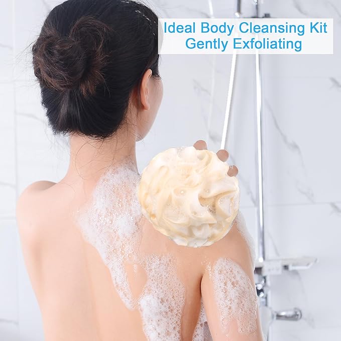 Amazerbath loofah sponge 60g/piece, exfoliating