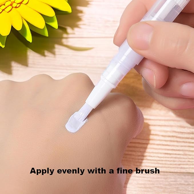 12Pcs Empty Cuticle Oil Pen Nail Oil Pen Transparent Twist Pens with Brush Tip for Lip Gloss Nail Polish Eyelash Growth Liquid with 16Stickers (3ML)