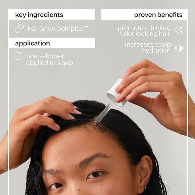 Act+Acre Cold Processed Stem Cell Scalp Serum - Promotes Thicker and Fuller-Looking Hair - Soothes and Hydrates the Scalp - Sulphate and Paraben Free - Aloe Vera for Improved Scalp Health.