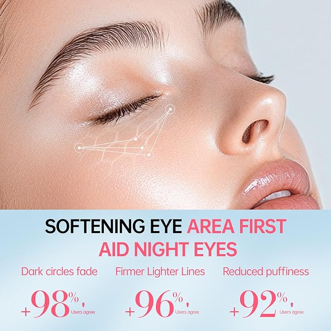 Instant Reduction of eye bags-Retinol Eye Cream Dark circles,Relieves Dark Circles And Puffiness, Youth Eye Cream: Anti-Wrinkles,Hydrating, Tightens The Delicate Skin Under The Eyes 0.7 OZ