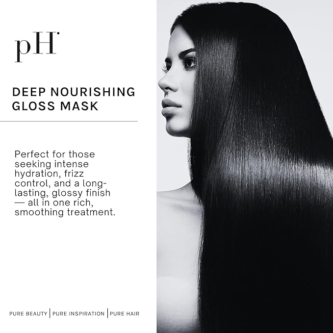 pH PURE HAIR Pure Repair Hair Mask - Revitalizing Treatment for Damaged Hair, 2.02 Oz
